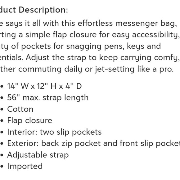 Vera Bradley Ellie Flowers Messenger Bag New with Tags - Picture 14 of 14